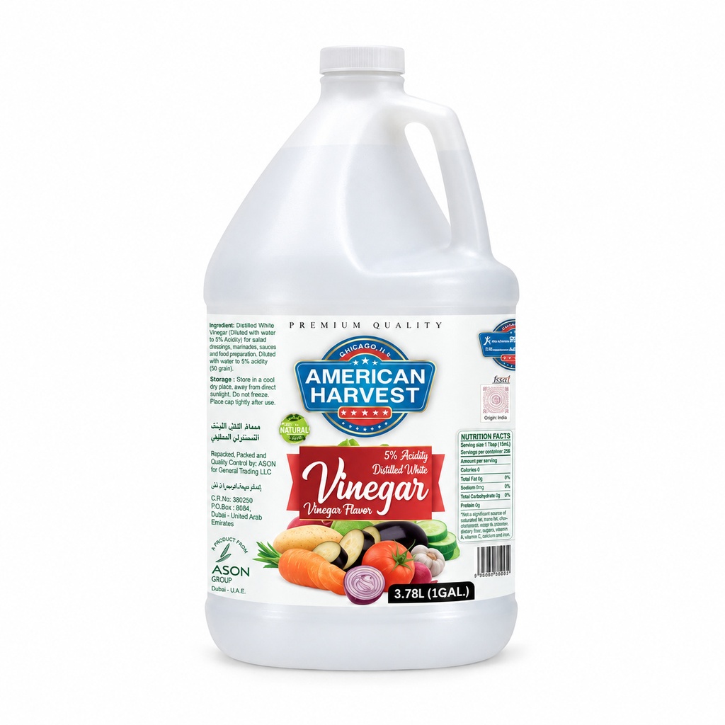 AH White Vinegar Gallon (4x3.78L)