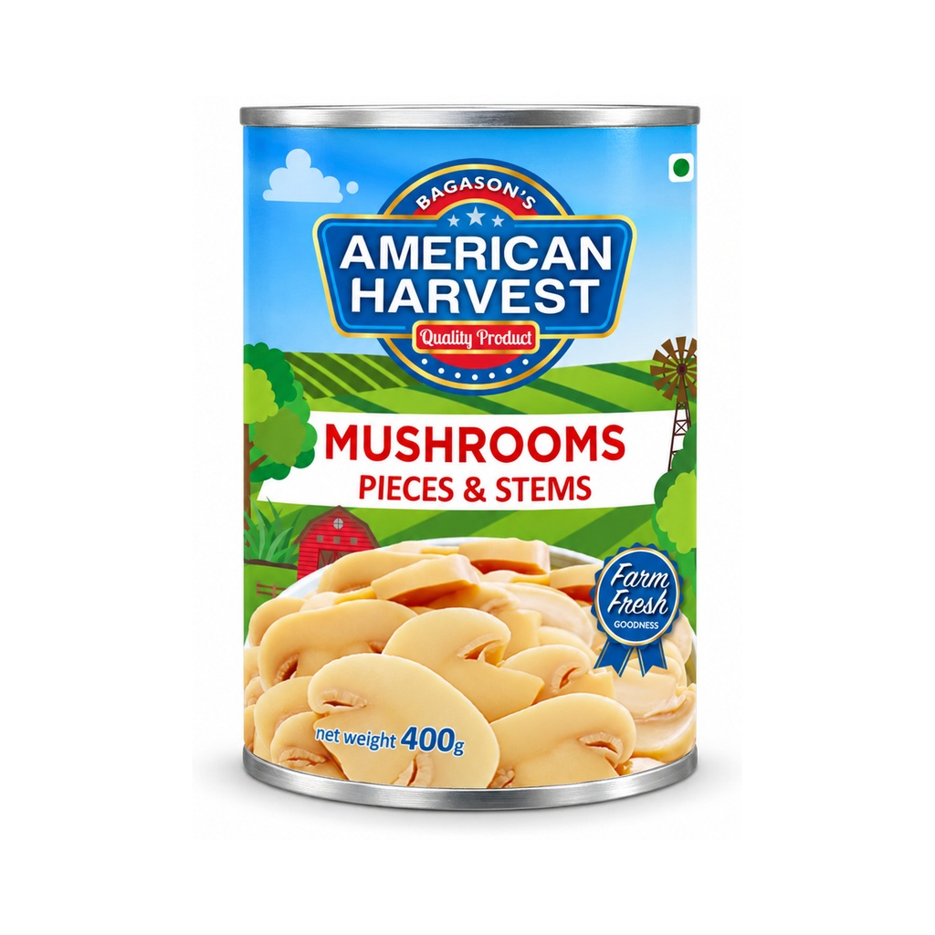 [AH-42] AH Can Mushroom P&S (24x400g)