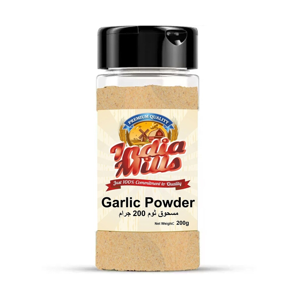 [IM-125] INDIA MILLS Jar GARLIC POWDER (24x200g)