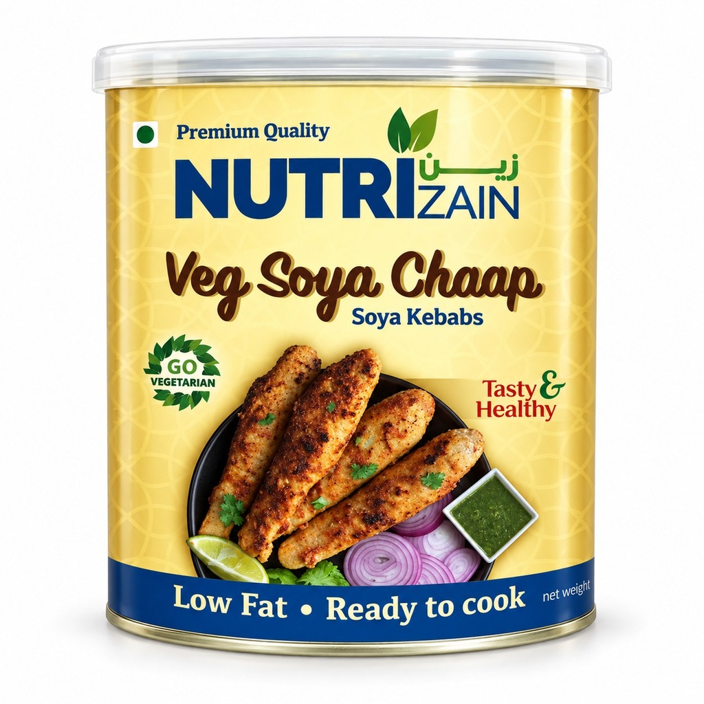 [NS-01] Nutrizain Soya Chaap (12x850g)