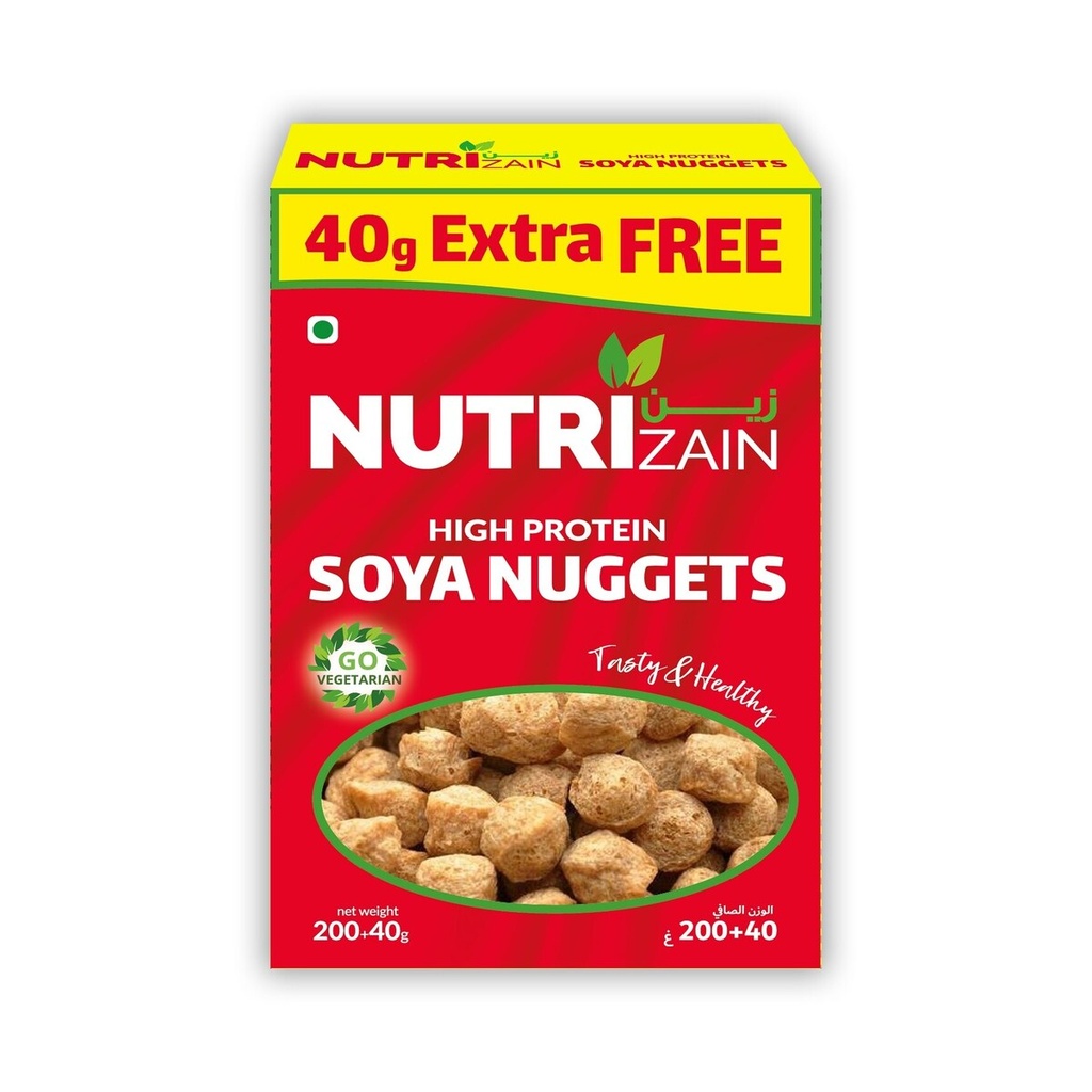 [NS-03] Nutrizain Soya Chunks (Soya Wadi/Nuggets) (20x240g)