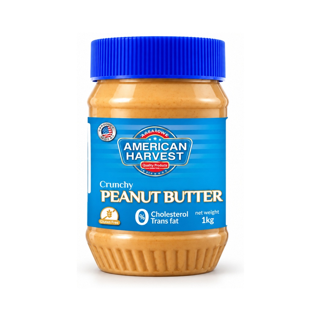 [AH-187] AH Peanut Butter Crunchy (12x1Kg)