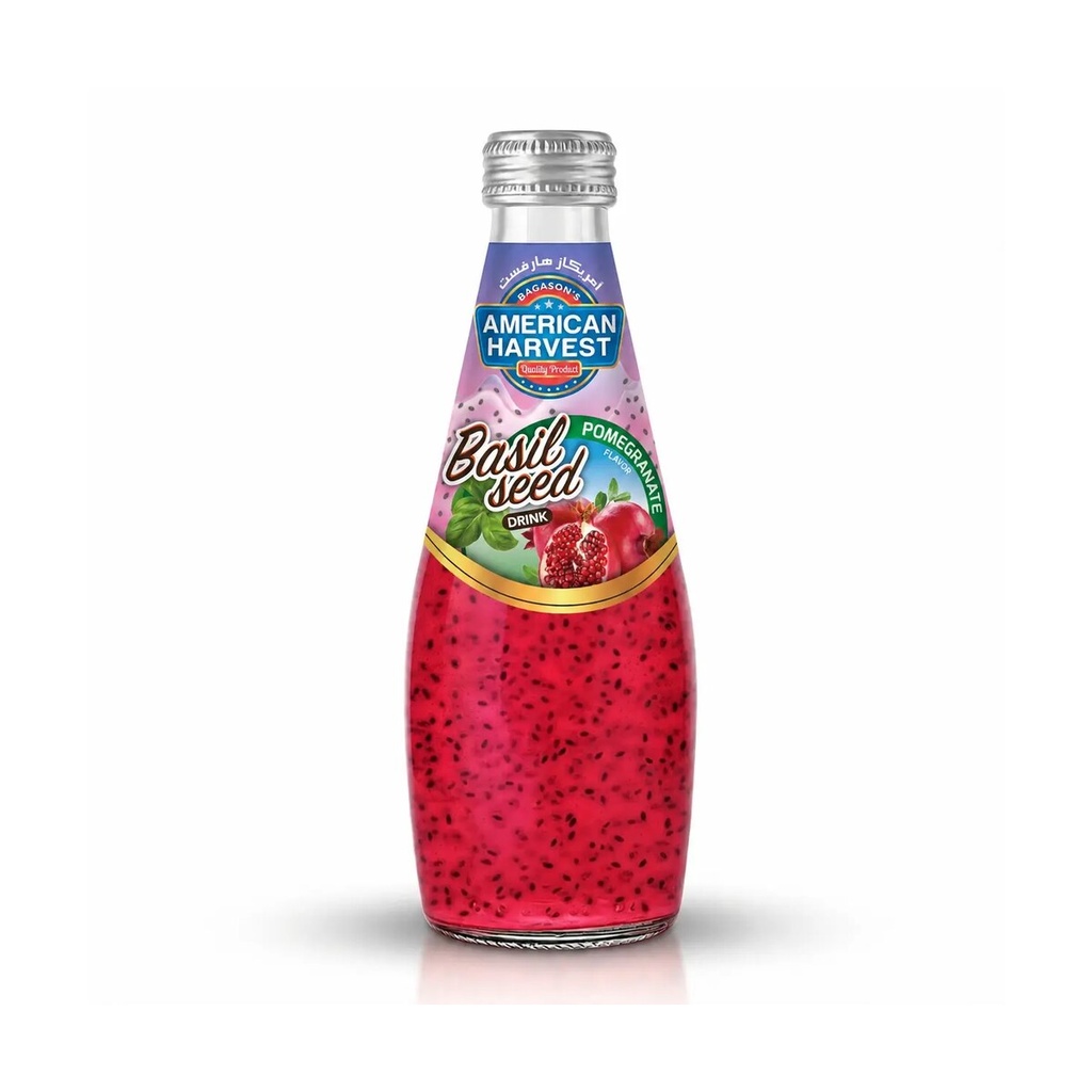 [AH-22] AH Basil Seed Drink Pomegranate (24x290ml)